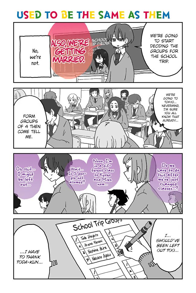 Mousou Telepathy Chapter 50 page 1 - Chapter 50: Used to be the Same as Them