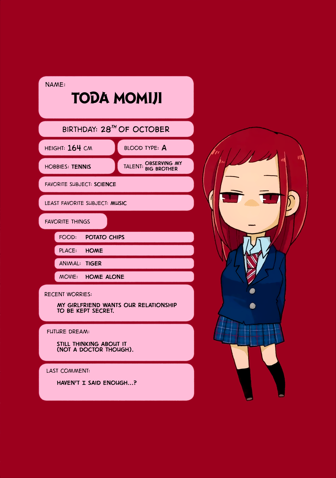 Mousou Telepathy Chapter 512.5 page 17 - Chapter 512.5: Volume 5: Extras