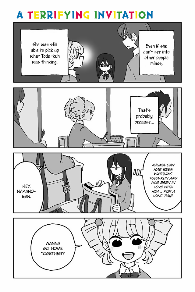 Mousou Telepathy Chapter 54 page 1 - Chapter 54: A Terrifying Invitation