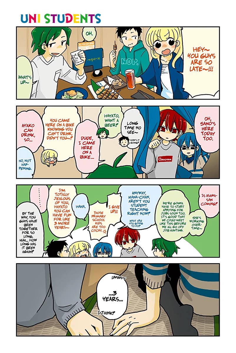 Mousou Telepathy Chapter 556 page 1 - Chapter 556: Uni Students
