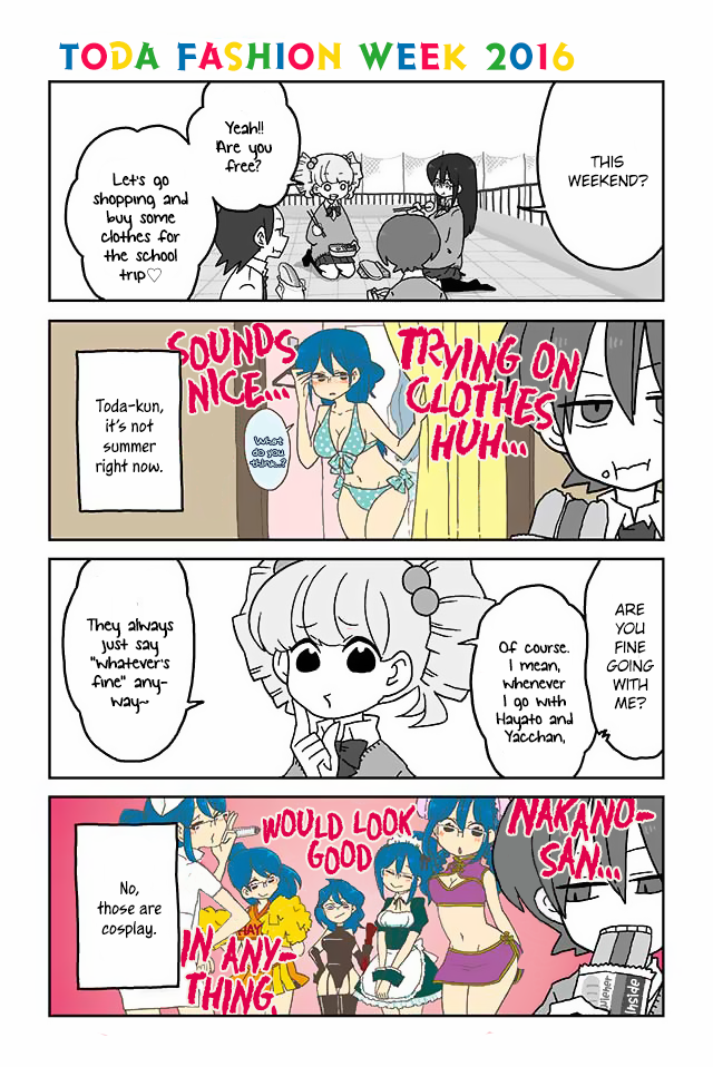 Mousou Telepathy Chapter 61 page 1 - Chapter 61: Toda Fashion Week 2016