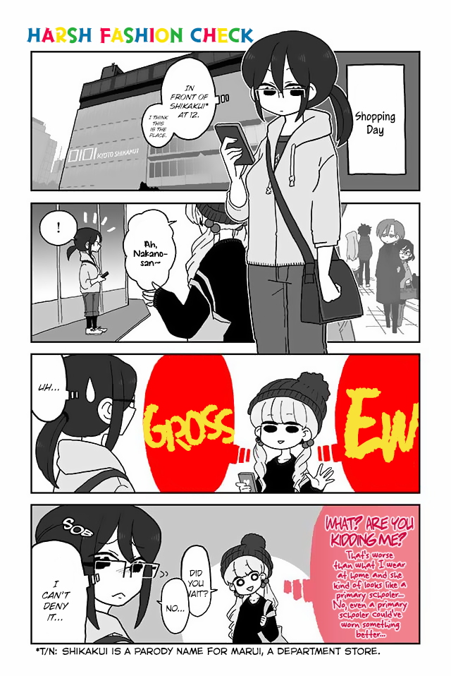 Mousou Telepathy Chapter 64 page 1 - Chapter 64: Harsh Fashion Check