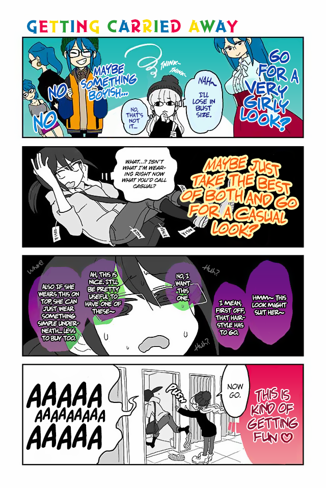 Mousou Telepathy Chapter 67 page 1 - Chapter 67: Getting Carried Away
