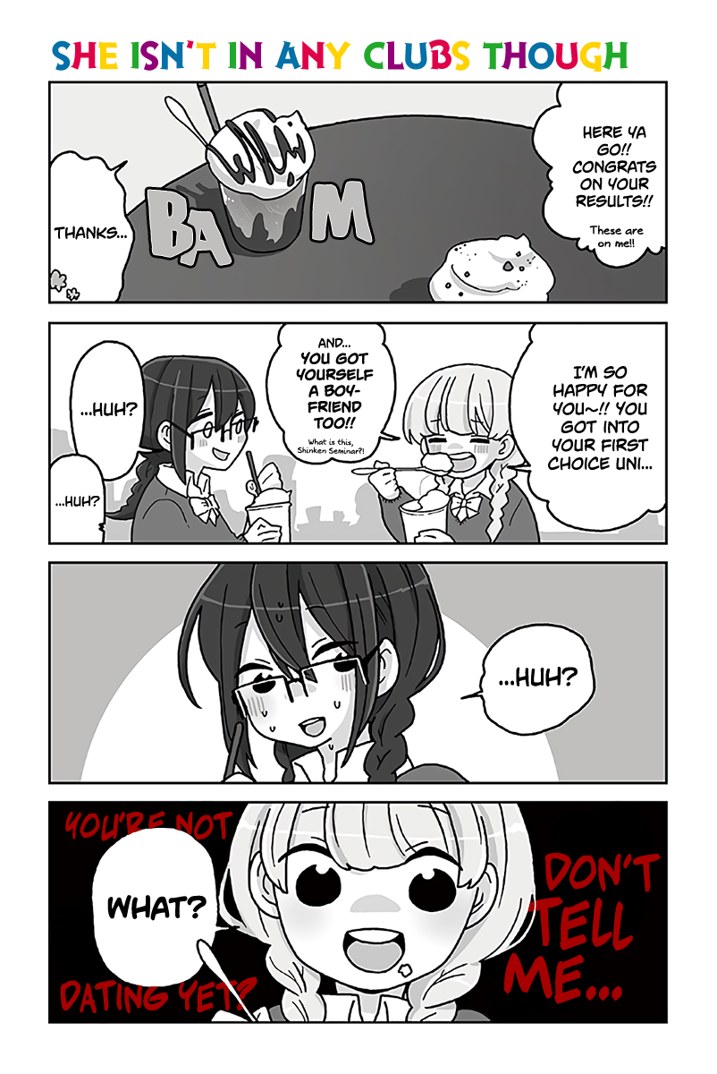 Mousou Telepathy Chapter 687 page 1 - Chapter 687: She Isn't in Any Clubs Though