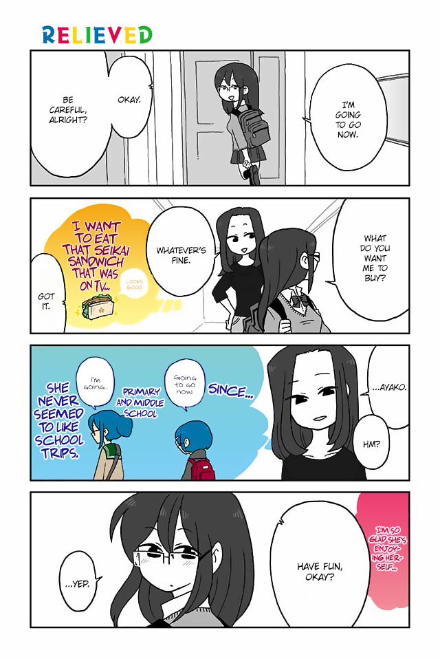 Mousou Telepathy Chapter 74 page 1 - Chapter 74: Relieved