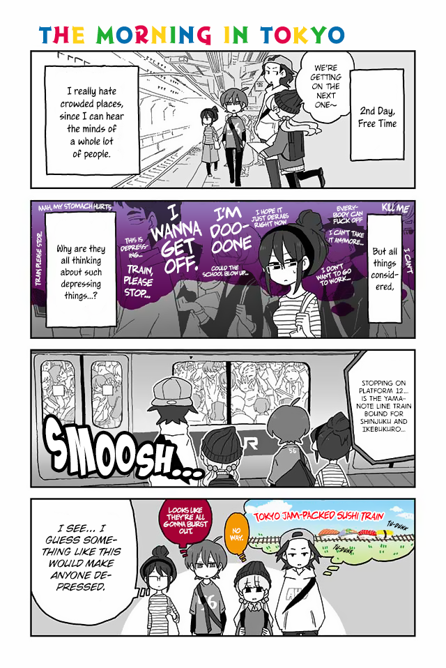Mousou Telepathy Chapter 78 page 1 - Chapter 78: The Morning in Tokyo