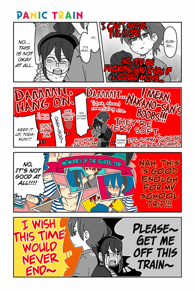 Mousou Telepathy Chapter 80 page 1 - Chapter 80: Panic Train