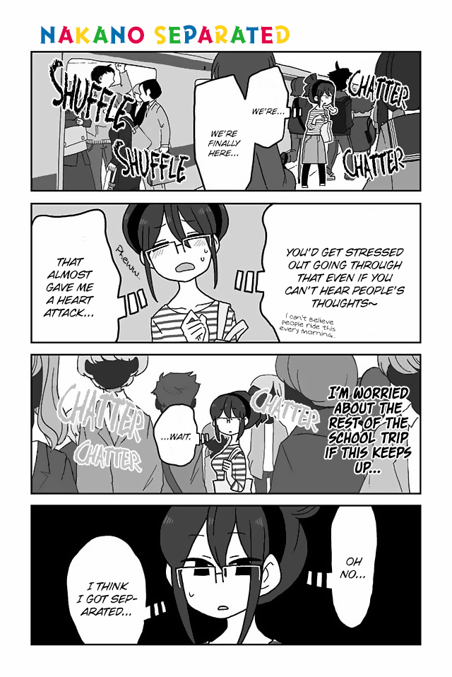 Mousou Telepathy Chapter 81 page 1 - Chapter 81: Nakano Separated