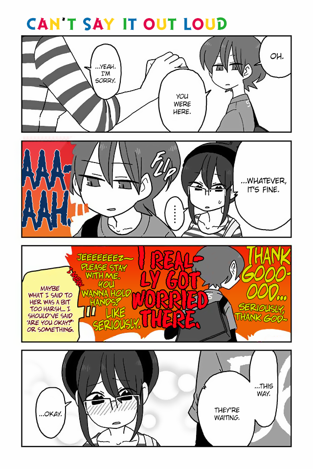 Mousou Telepathy Chapter 85 page 1 - Chapter 85: Can't Say It Out Loud