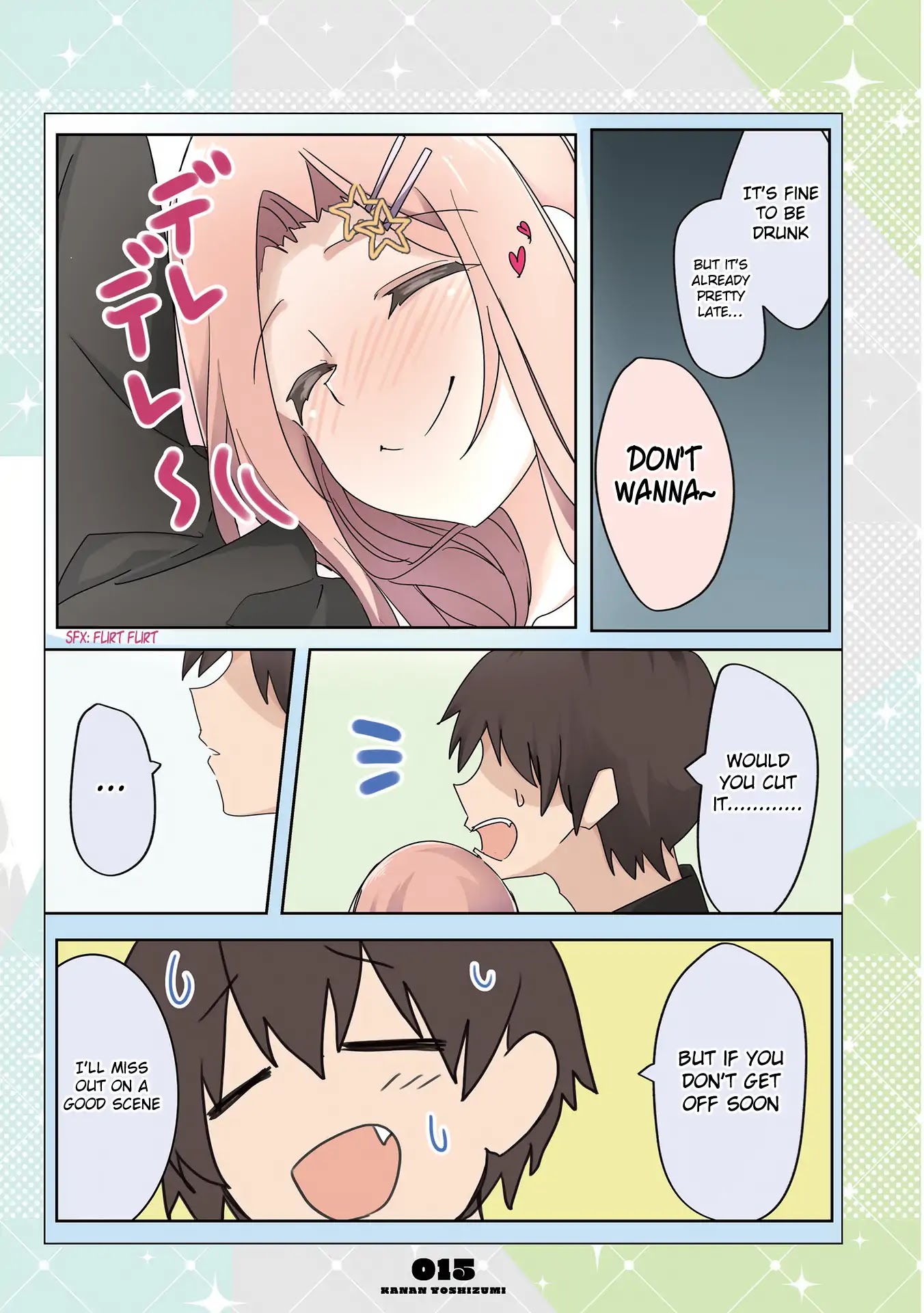 Mousou Timeline Chapter 1.1 page 12 - Chapter 1.1 - 1.5: Otaku Guy and Non-Otaku Girl 1