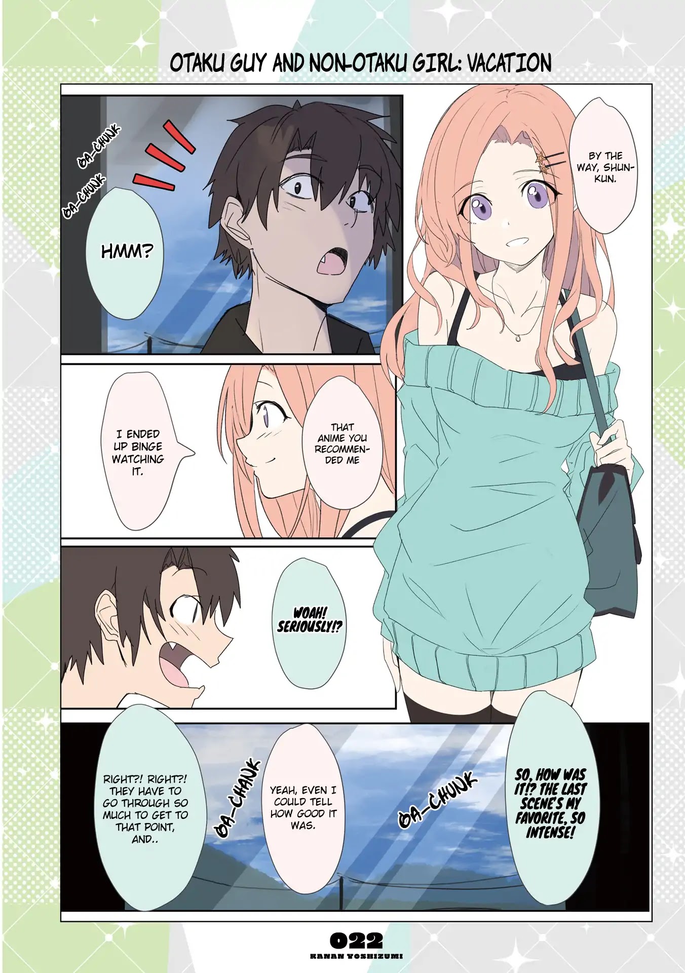 Mousou Timeline Chapter 1.1 page 21 - Chapter 1.1 - 1.5: Otaku Guy and Non-Otaku Girl 1