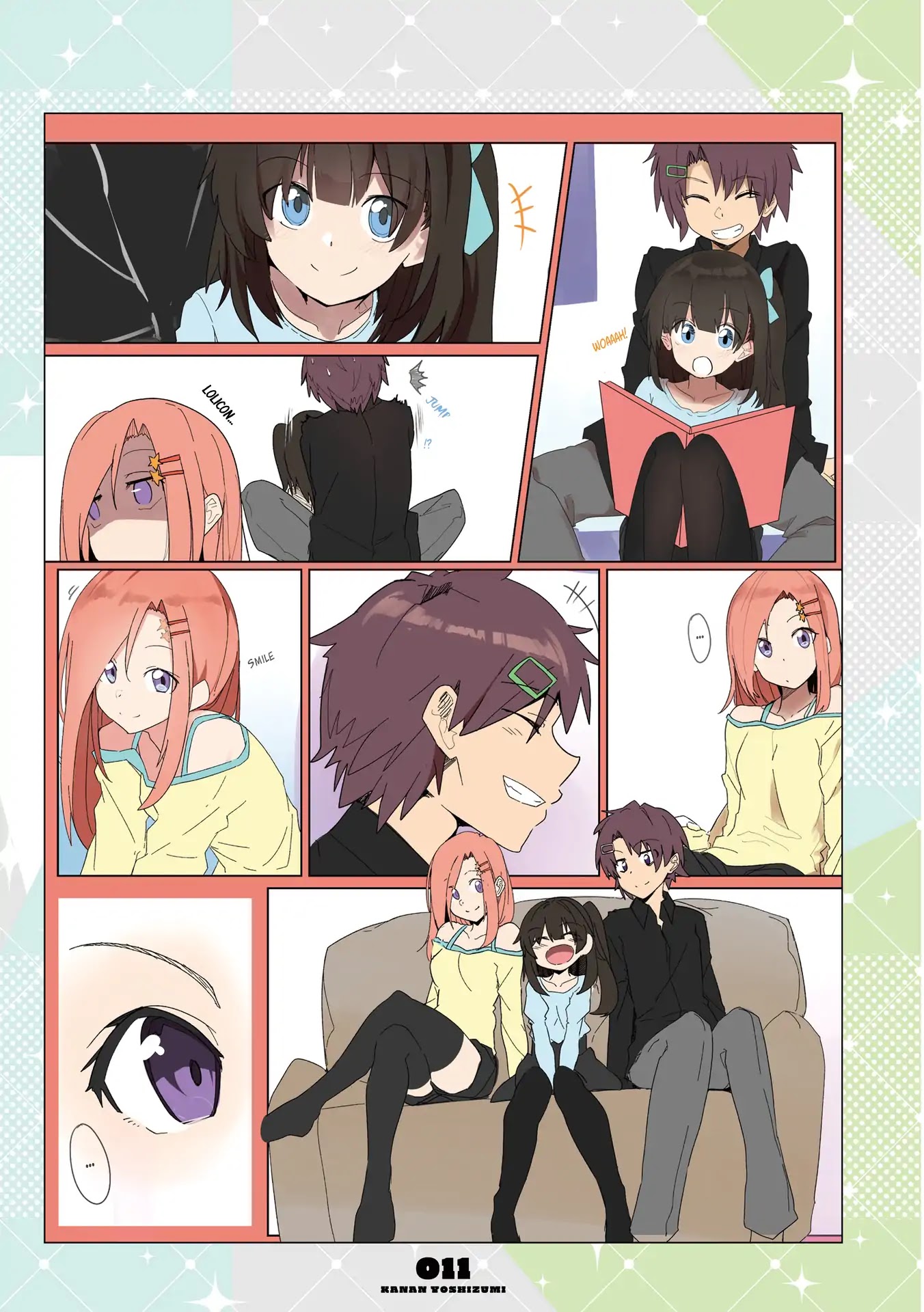 Mousou Timeline Chapter 1.1 page 7 - Chapter 1.1 - 1.5: Otaku Guy and Non-Otaku Girl 1