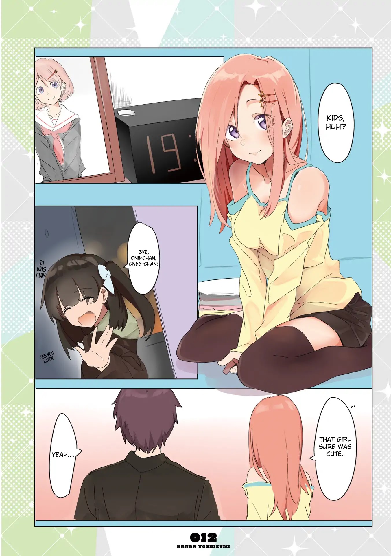Mousou Timeline Chapter 1.1 page 8 - Chapter 1.1 - 1.5: Otaku Guy and Non-Otaku Girl 1