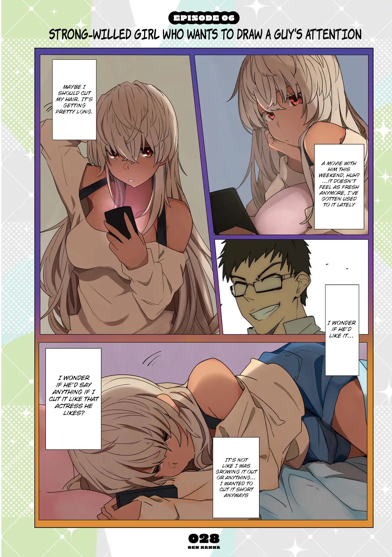 Mousou Timeline Chapter 2.1 page 1 - Chapter 2.1 - 2.2: A Strong-Willed Girl Who Wants to Draw a Guy’s Attention