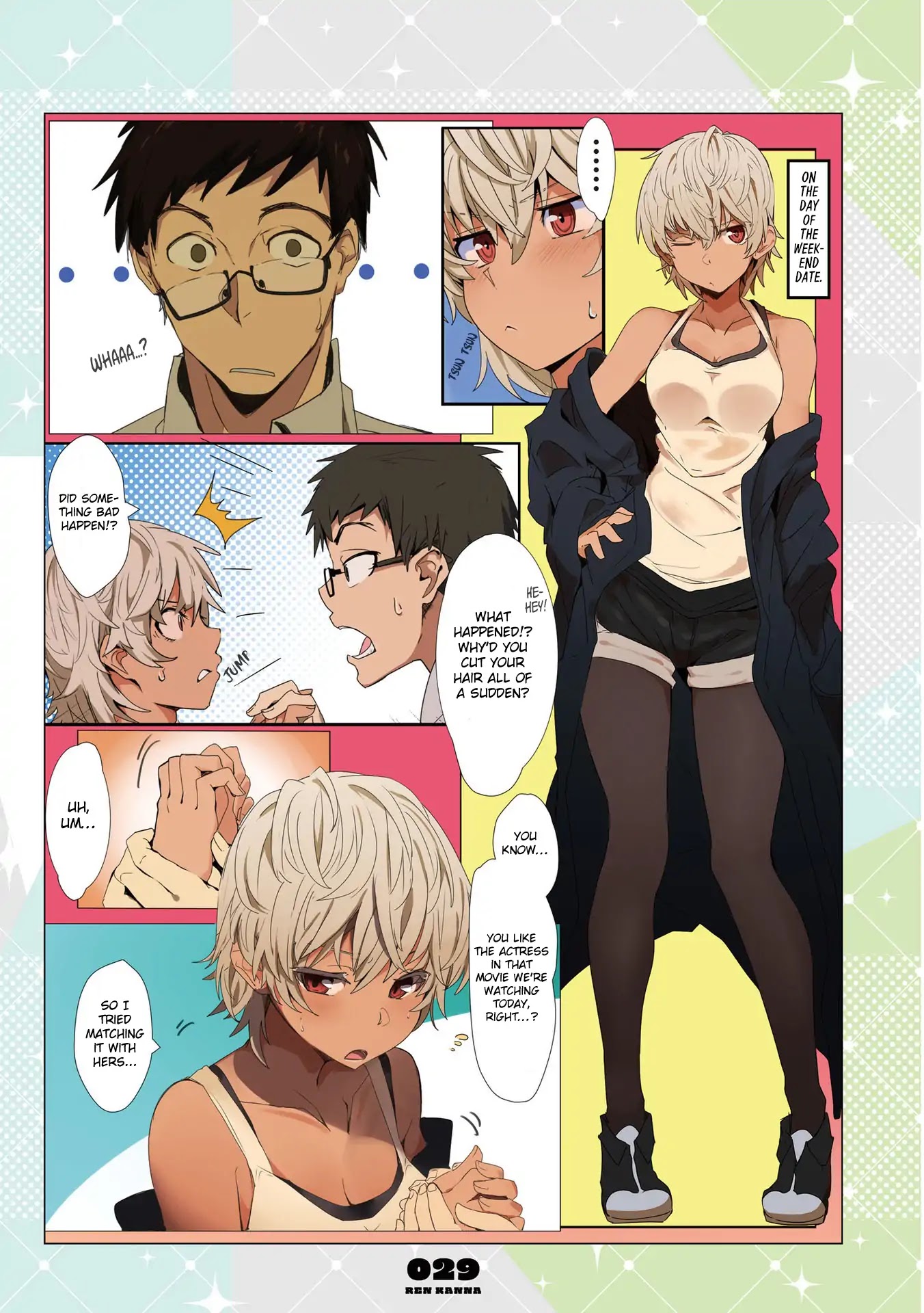 Mousou Timeline Chapter 2.1 page 2 - Chapter 2.1 - 2.2: A Strong-Willed Girl Who Wants to Draw a Guy’s Attention