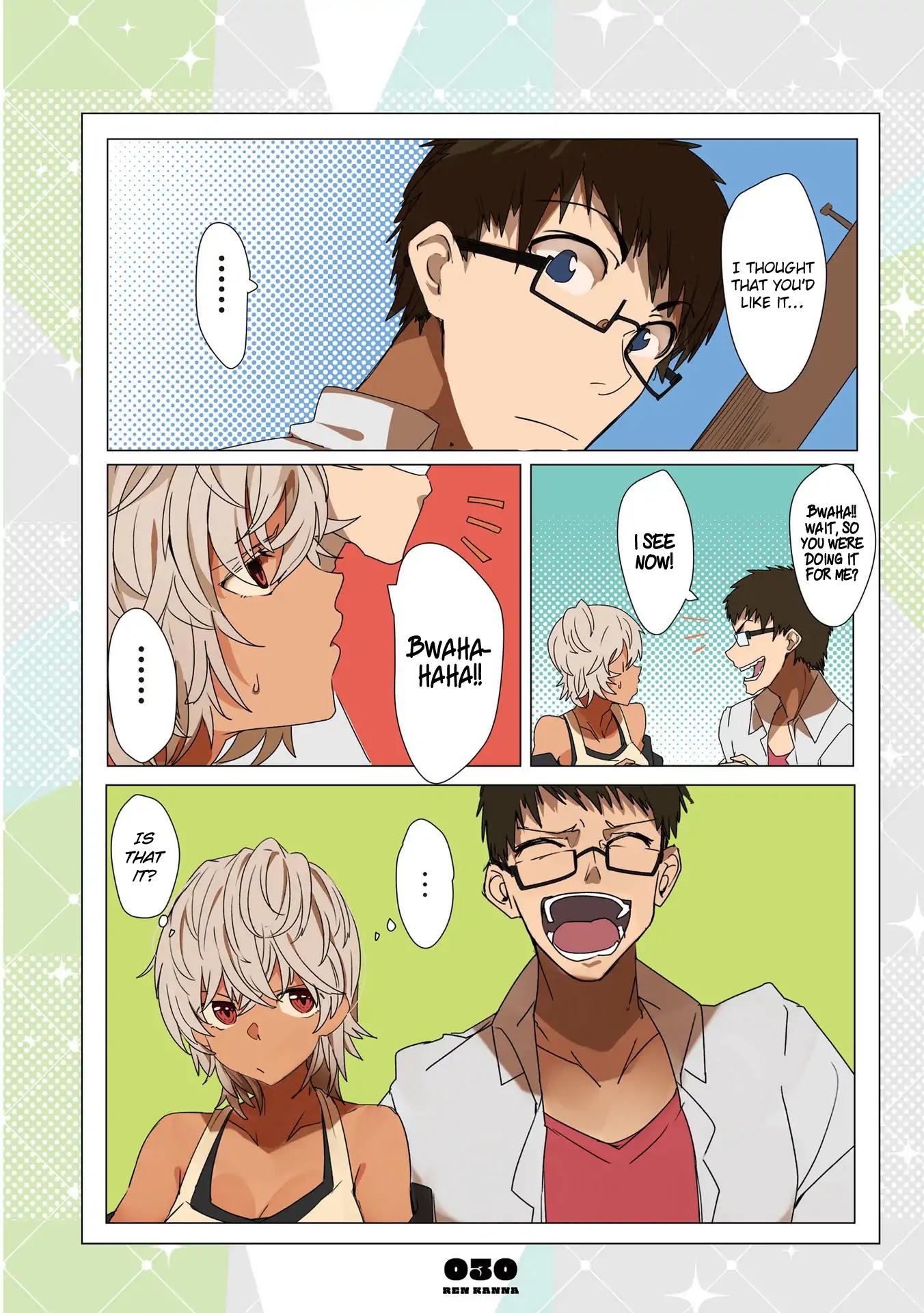 Mousou Timeline Chapter 2.1 page 3 - Chapter 2.1 - 2.2: A Strong-Willed Girl Who Wants to Draw a Guy’s Attention