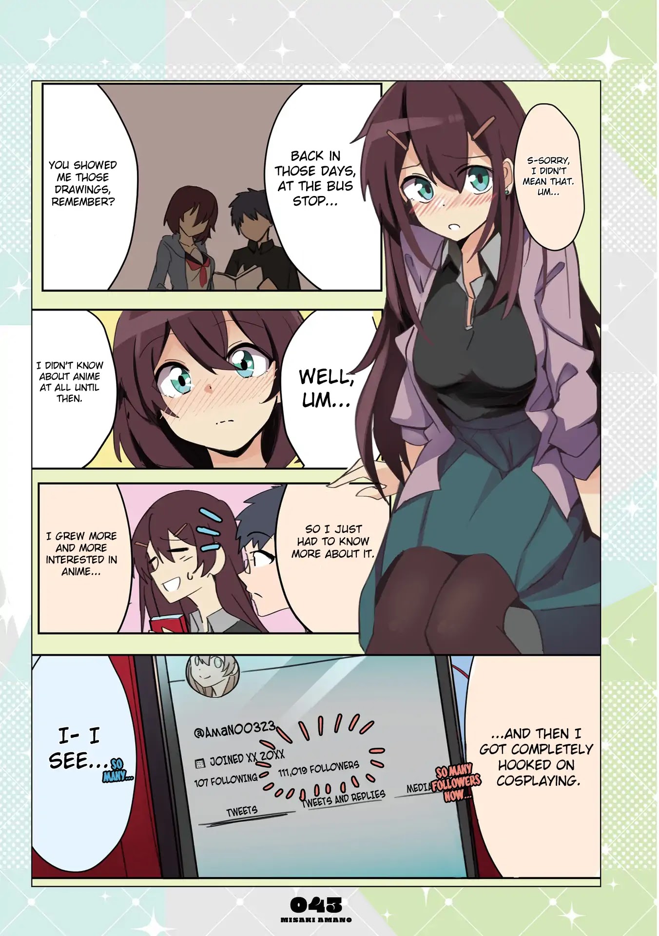 Mousou Timeline Chapter 3.1 page 7 - Chapter 3.1 - 3.3: The Delinquent Girl That Grew Up To Be A Cosplayer (1)