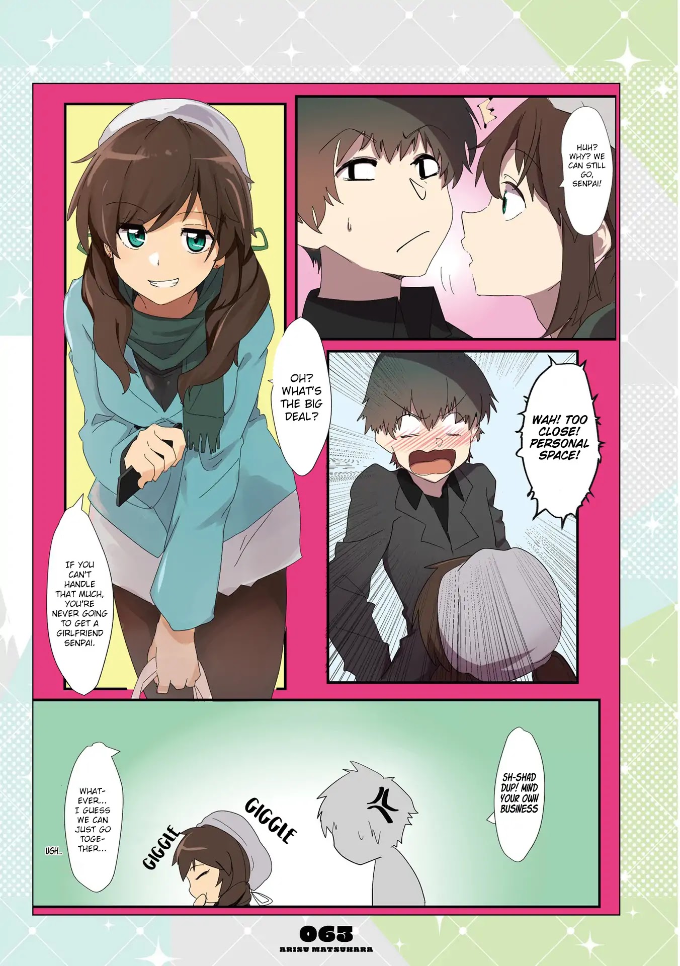 Mousou Timeline Chapter 5.1 page 2 - Chapter 5.1 - 5.2: A Senpai And His Kouhai End Up Going Out For Drinks (1)