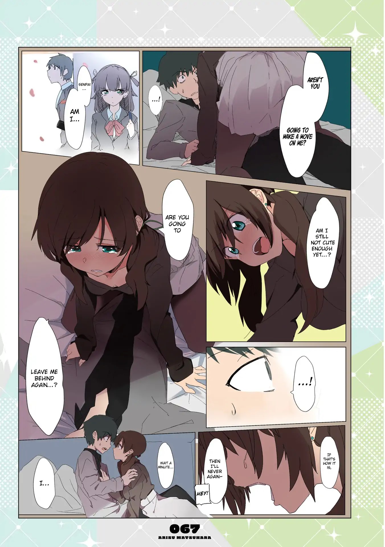 Mousou Timeline Chapter 5.1 page 7 - Chapter 5.1 - 5.2: A Senpai And His Kouhai End Up Going Out For Drinks (1)