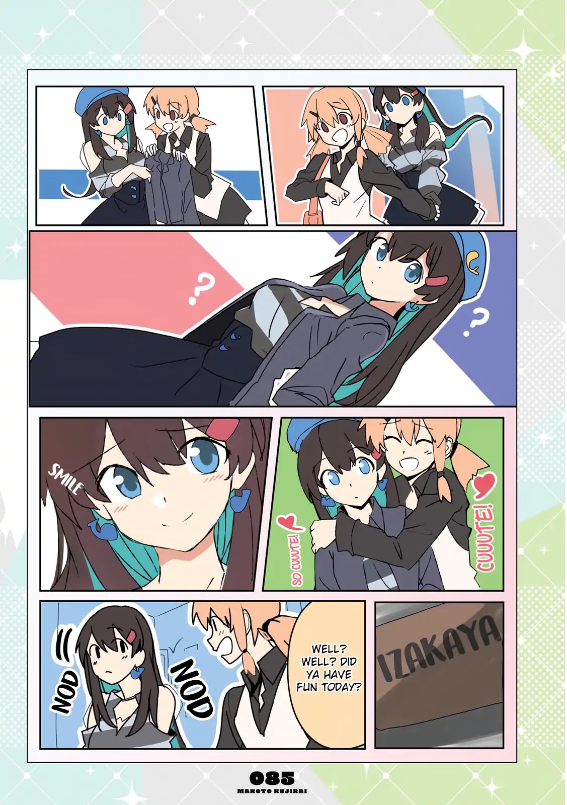 Mousou Timeline Chapter 7.1 page 2 - Chapter 7.1 - 7.2: What Appears To Be An Ordinary Girls' Day Out (1)