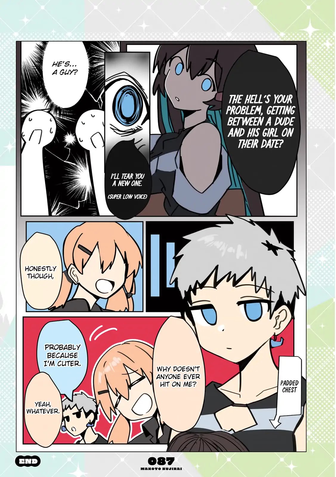 Mousou Timeline Chapter 7.1 page 4 - Chapter 7.1 - 7.2: What Appears To Be An Ordinary Girls' Day Out (1)