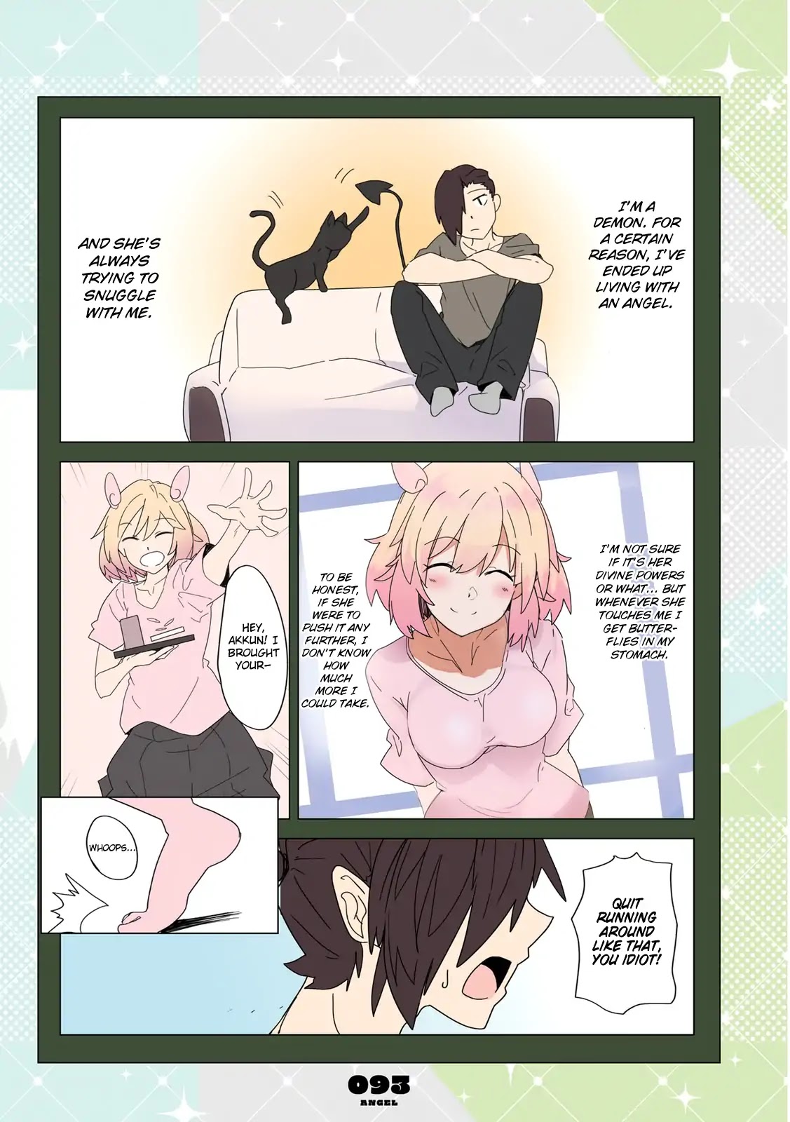 Mousou Timeline Chapter 8.1 page 2 - Chapter 8.1: The Cuddly Angel And The Reluctant Demon