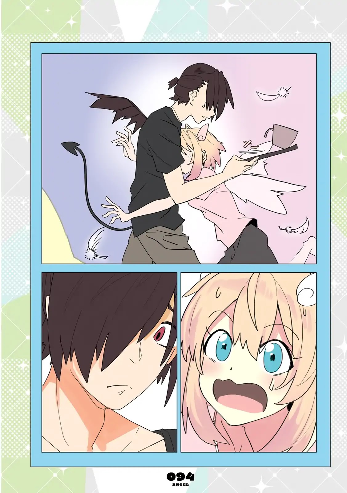 Mousou Timeline Chapter 8.1 page 3 - Chapter 8.1: The Cuddly Angel And The Reluctant Demon