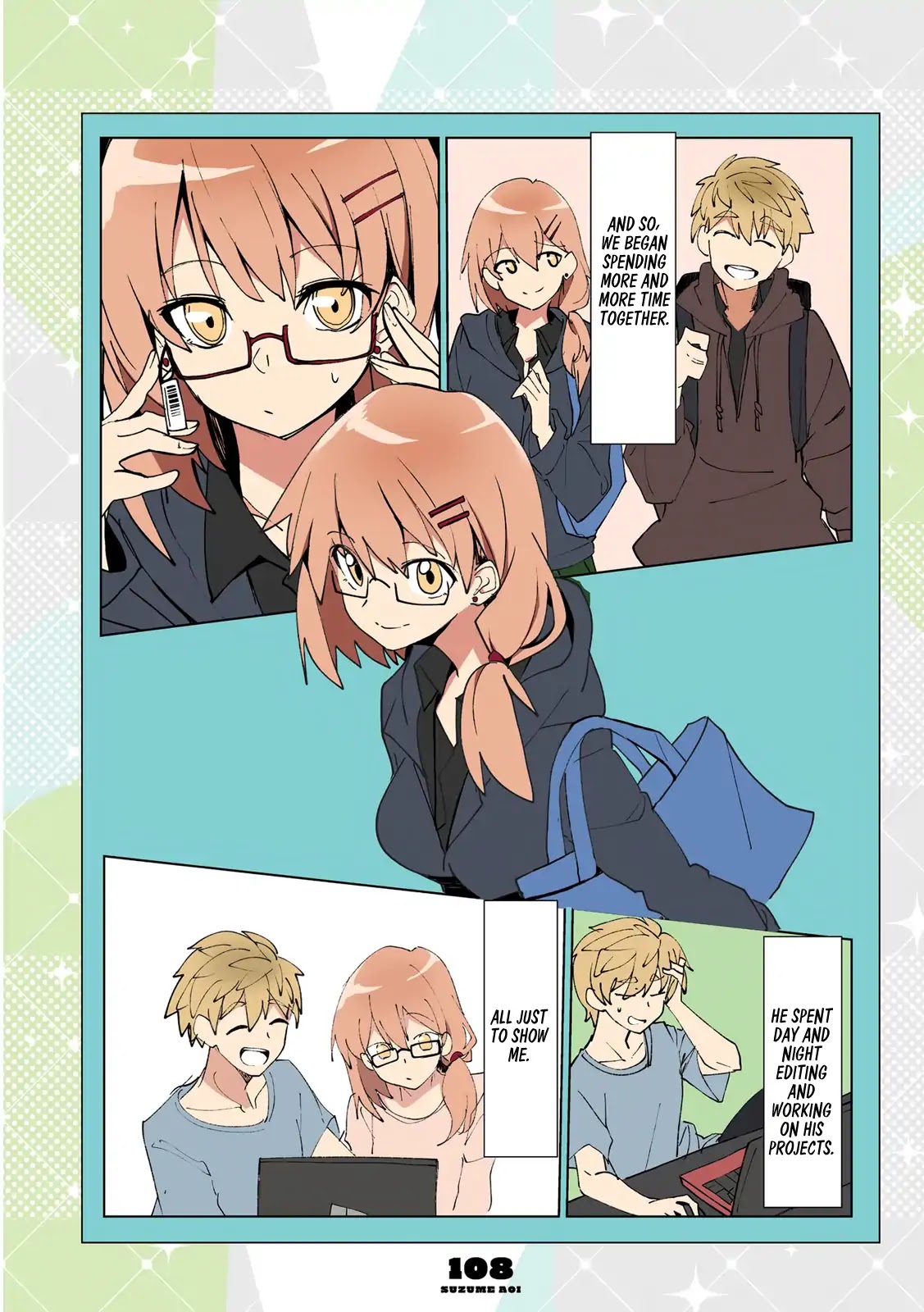 Mousou Timeline Chapter 9.1 page 13 - Chapter 9.1 - 9.5: A Girl Visits Her Guy Friend's House