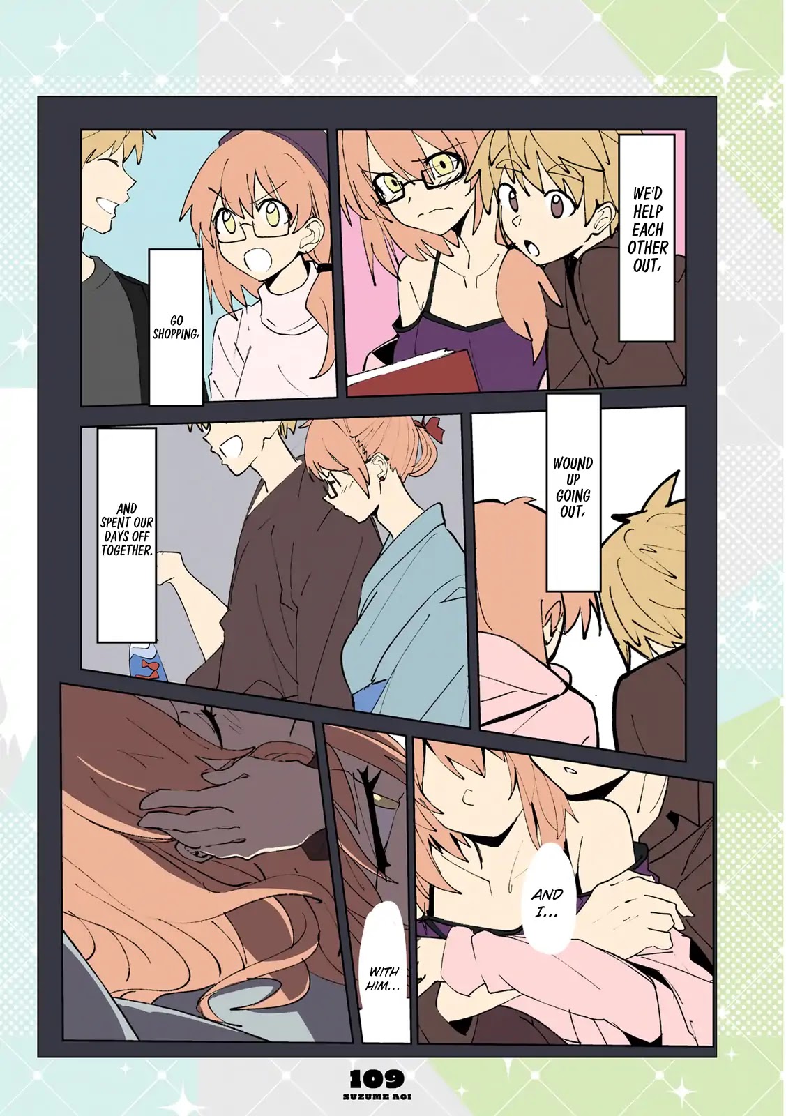 Mousou Timeline Chapter 9.1 page 14 - Chapter 9.1 - 9.5: A Girl Visits Her Guy Friend's House