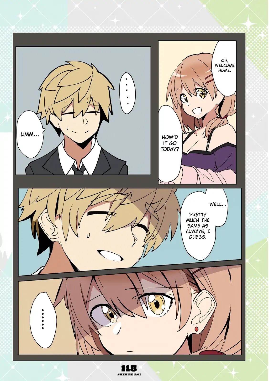 Mousou Timeline Chapter 9.1 page 18 - Chapter 9.1 - 9.5: A Girl Visits Her Guy Friend's House