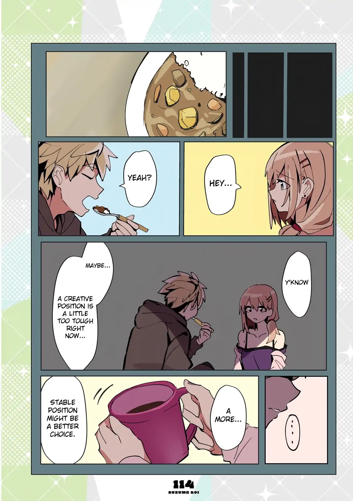 Mousou Timeline Chapter 9.1 page 19 - Chapter 9.1 - 9.5: A Girl Visits Her Guy Friend's House