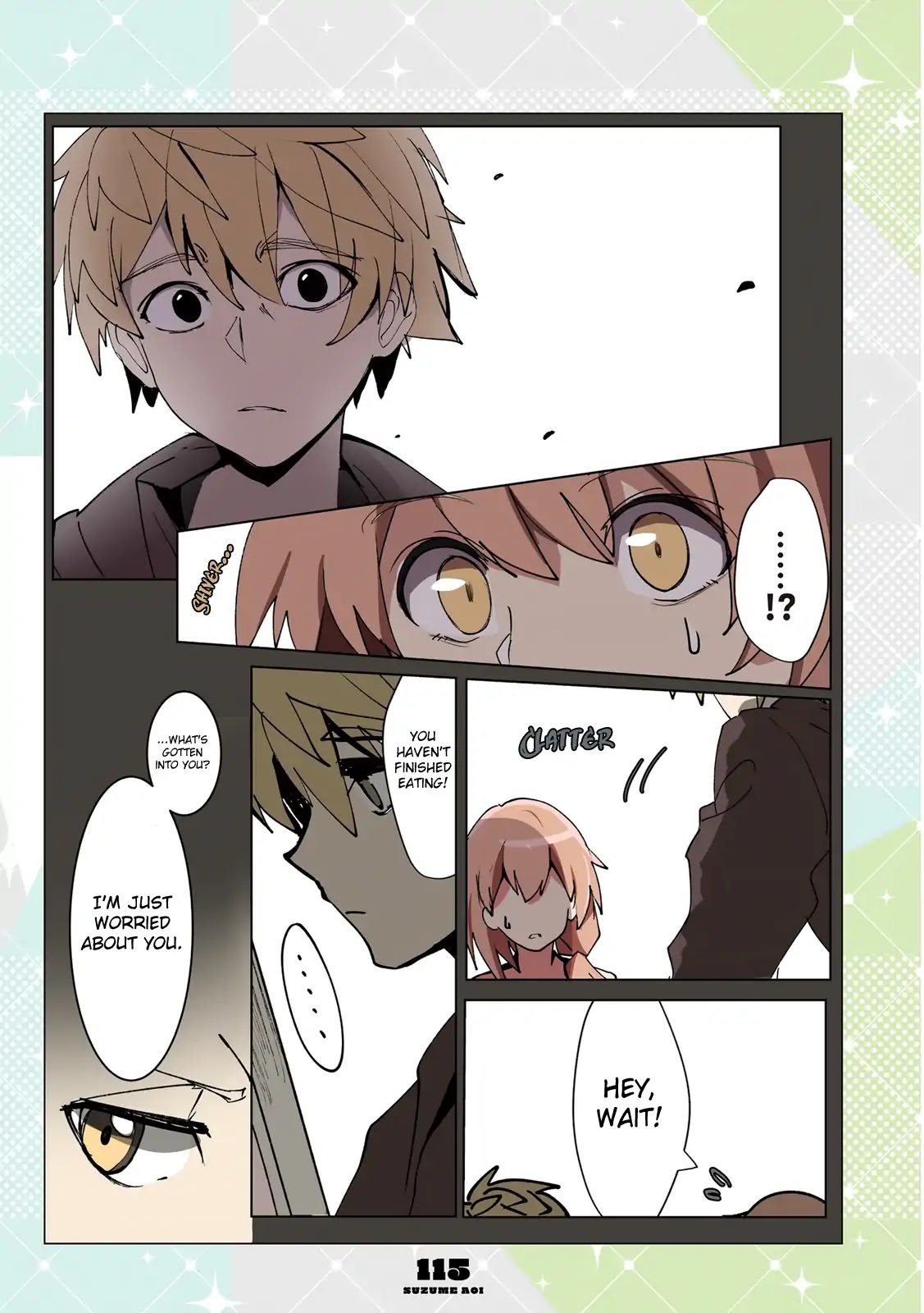 Mousou Timeline Chapter 9.1 page 20 - Chapter 9.1 - 9.5: A Girl Visits Her Guy Friend's House