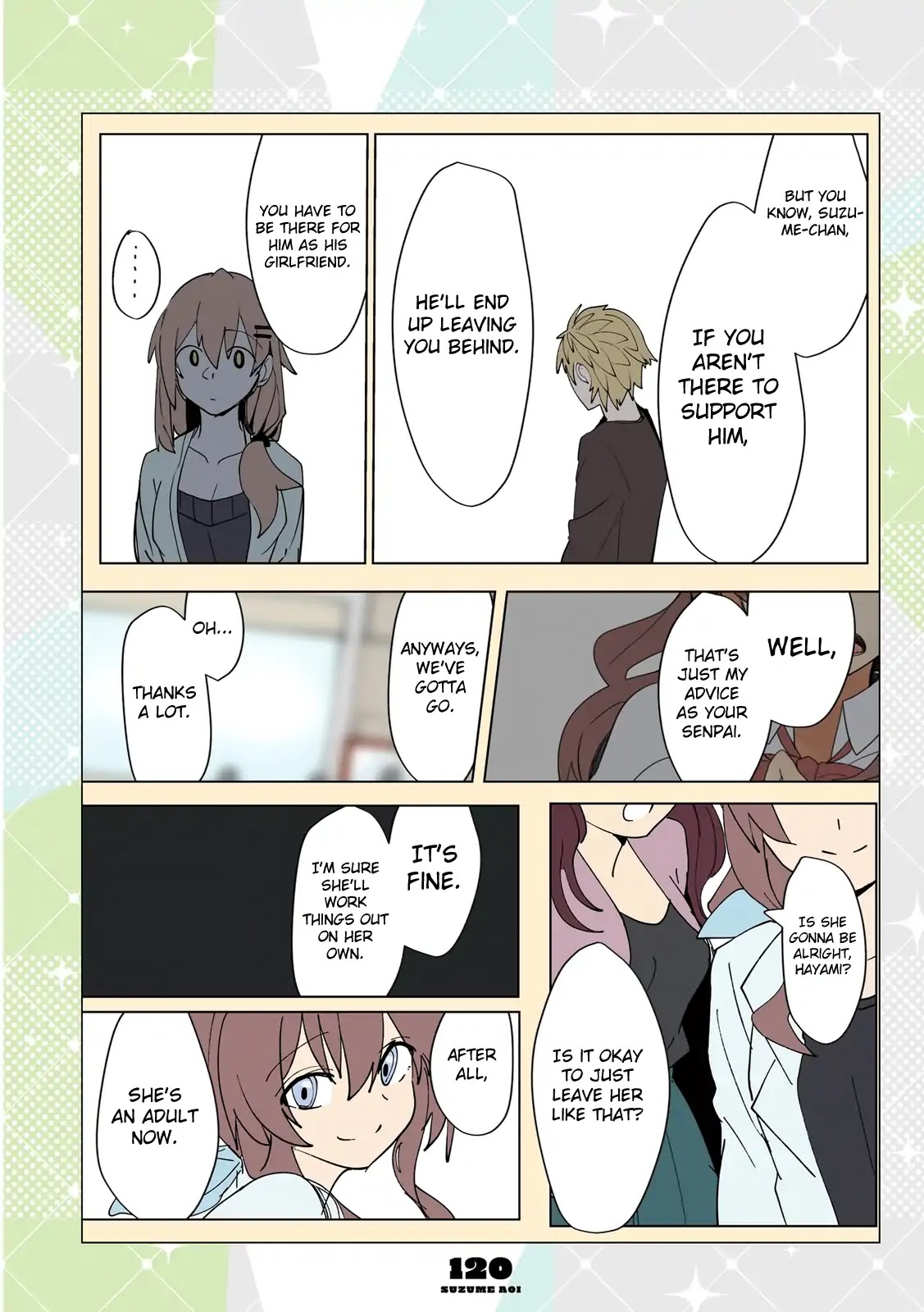 Mousou Timeline Chapter 9.1 page 25 - Chapter 9.1 - 9.5: A Girl Visits Her Guy Friend's House