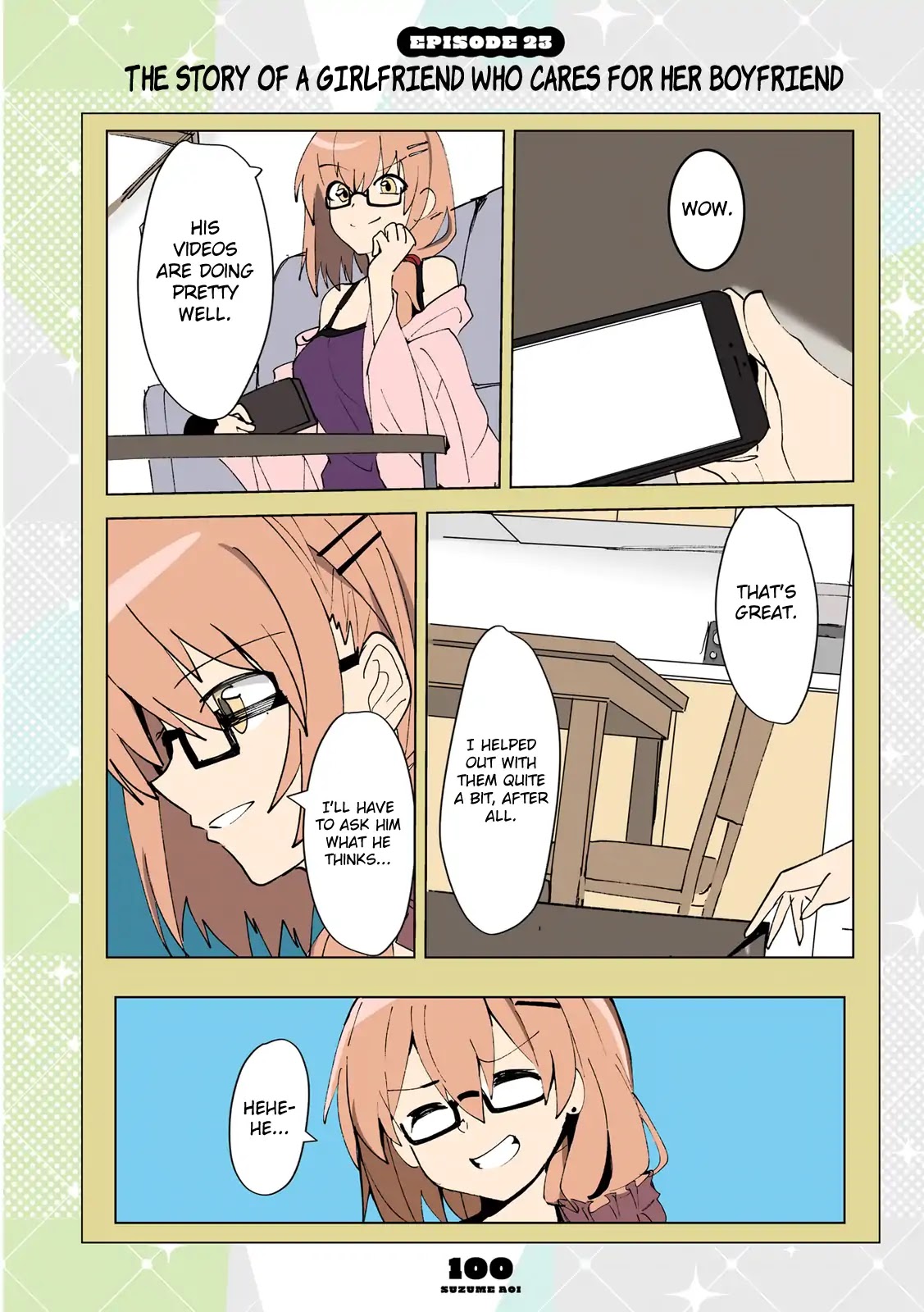 Mousou Timeline Chapter 9.1 page 5 - Chapter 9.1 - 9.5: A Girl Visits Her Guy Friend's House