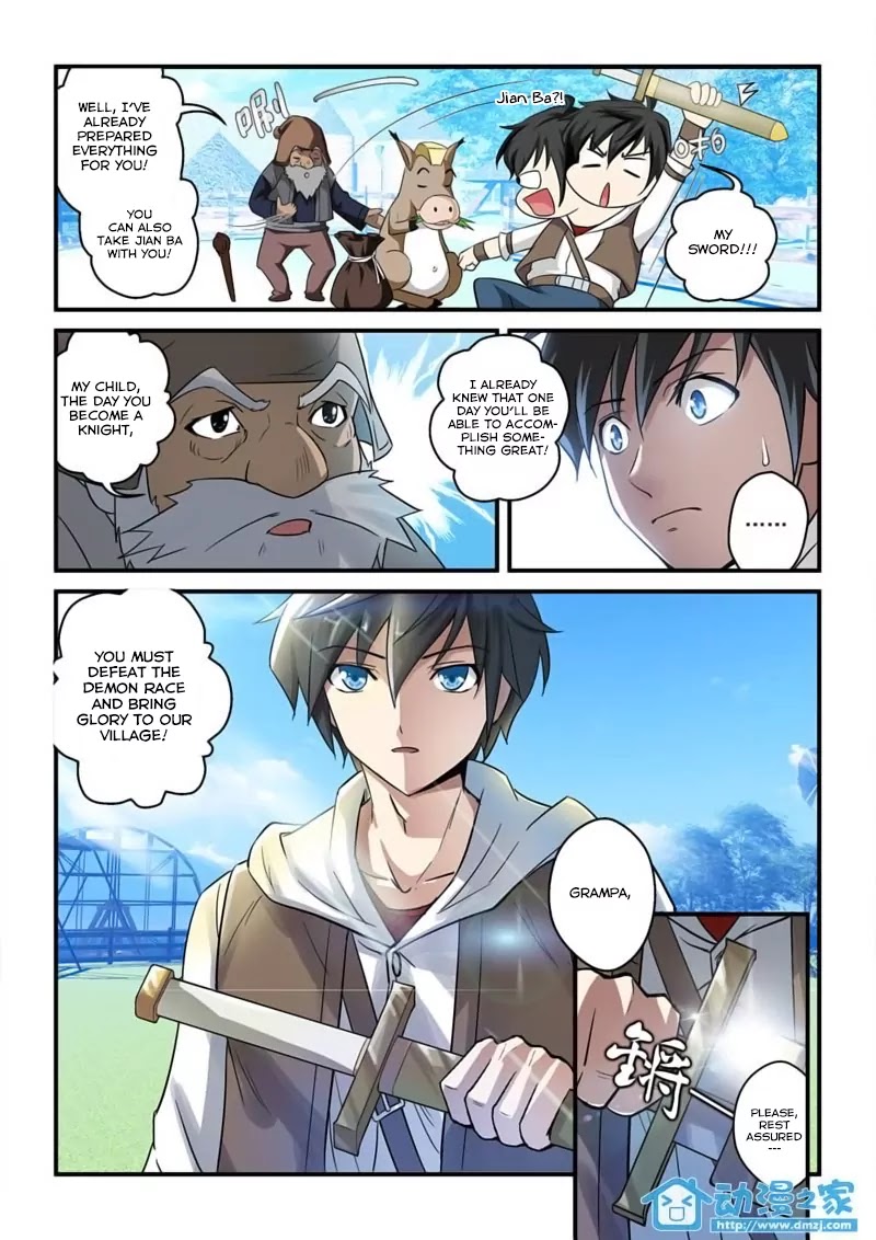 Mowang Yu Yongzhe Yu Sheng Jian Shendian Chapter 1 page 6 - Chapter 1