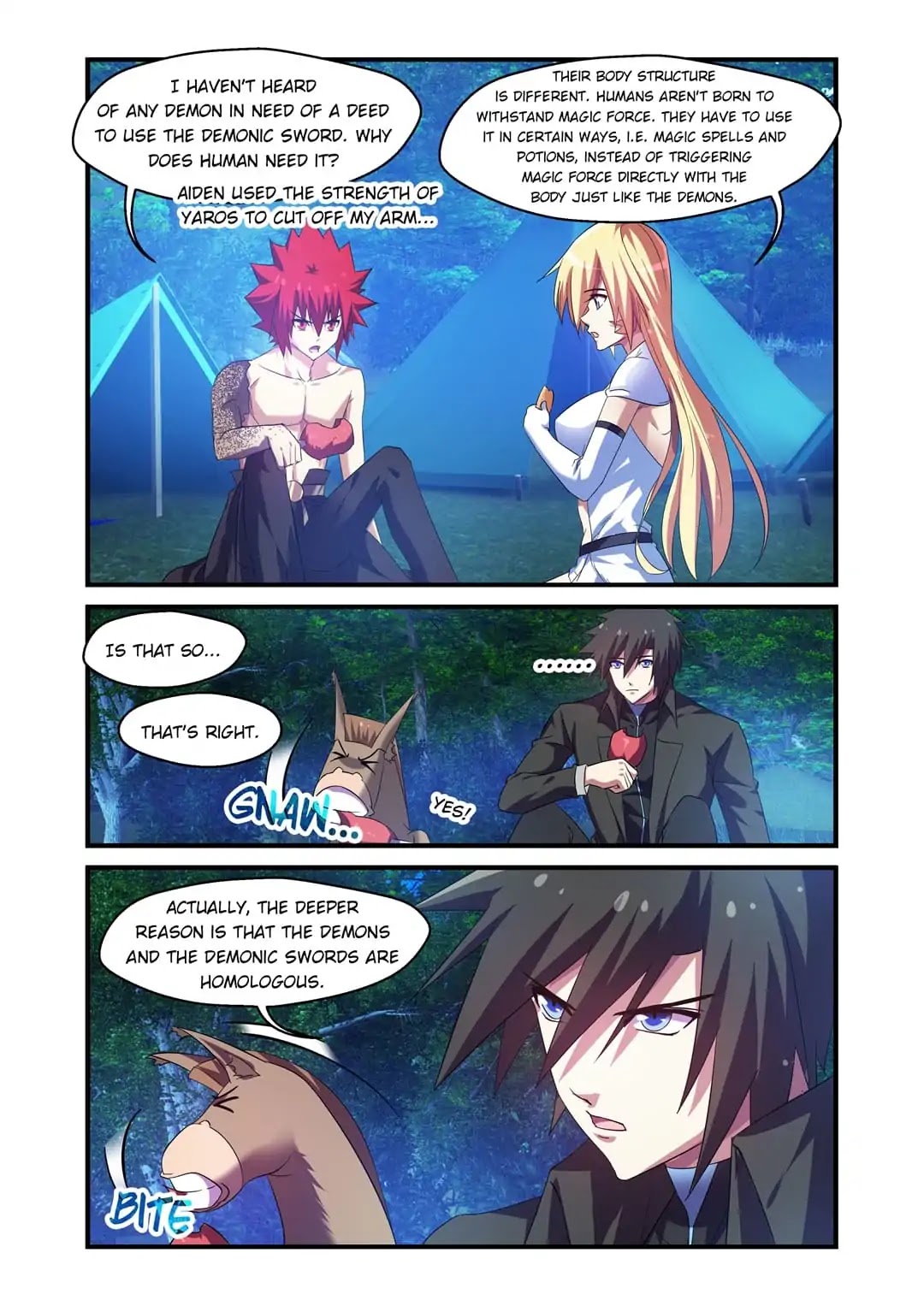 Mowang Yu Yongzhe Yu Sheng Jian Shendian Chapter 107 page 12 - Chapter 107