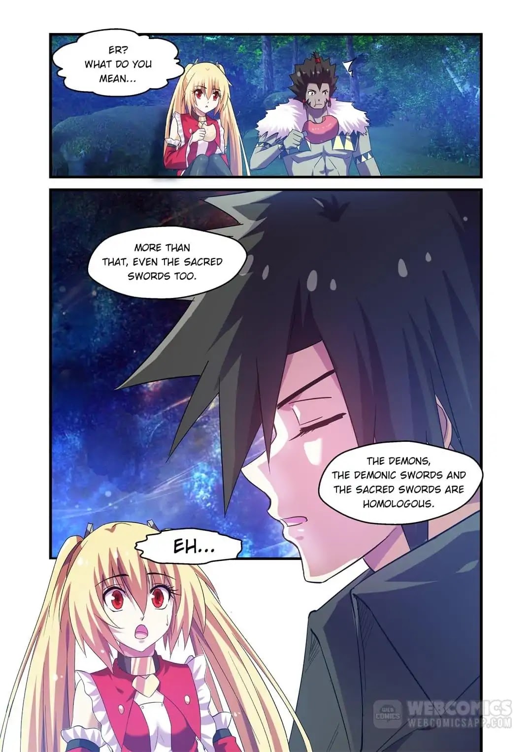 Mowang Yu Yongzhe Yu Sheng Jian Shendian Chapter 107 page 13 - Chapter 107