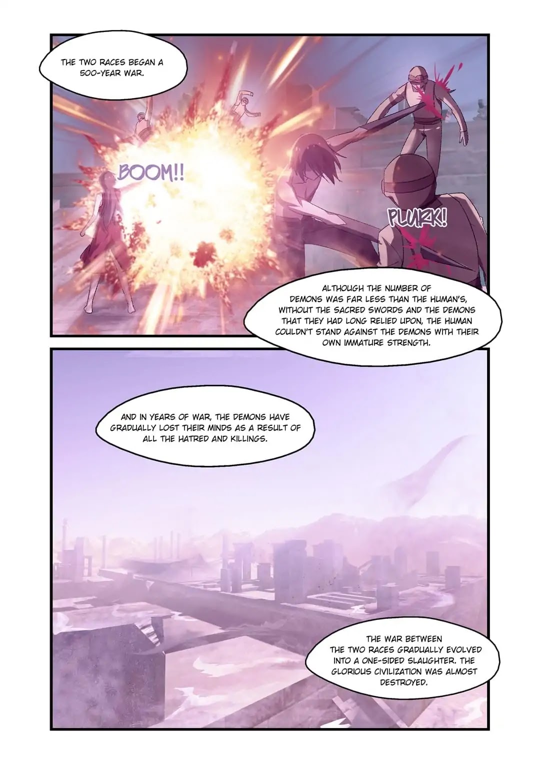 Mowang Yu Yongzhe Yu Sheng Jian Shendian Chapter 108 page 8 - Chapter 108