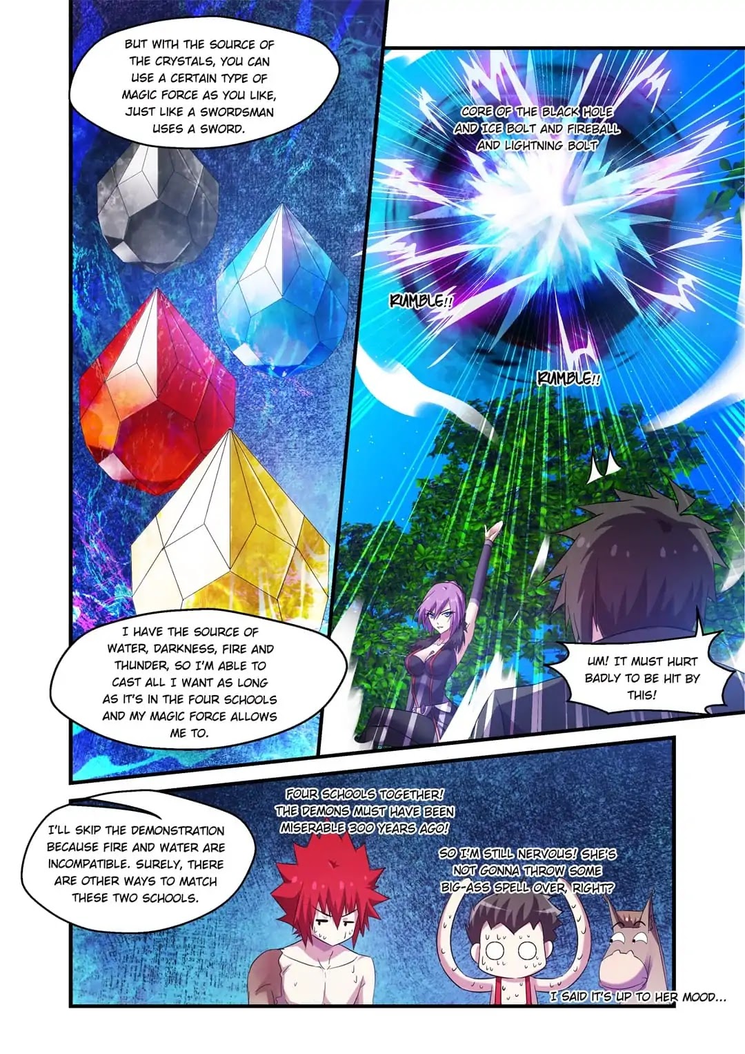 Mowang Yu Yongzhe Yu Sheng Jian Shendian Chapter 110 page 8 - Chapter 110