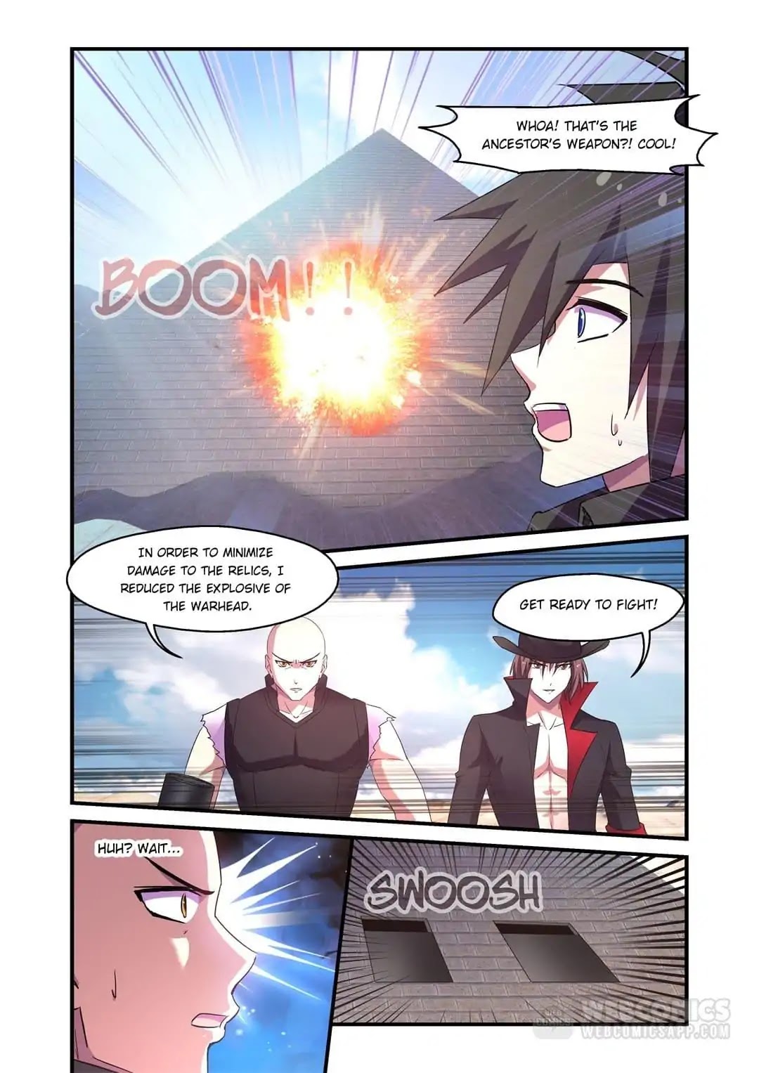 Mowang Yu Yongzhe Yu Sheng Jian Shendian Chapter 115 page 11 - Chapter 115