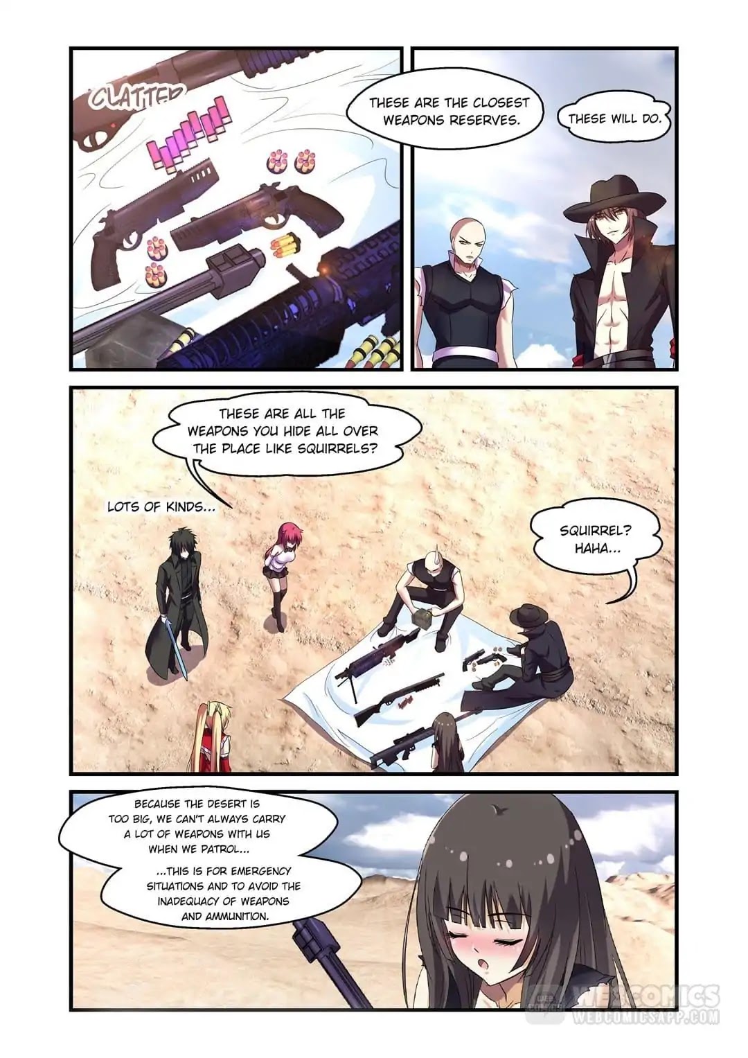 Mowang Yu Yongzhe Yu Sheng Jian Shendian Chapter 117 page 1 - Chapter 117