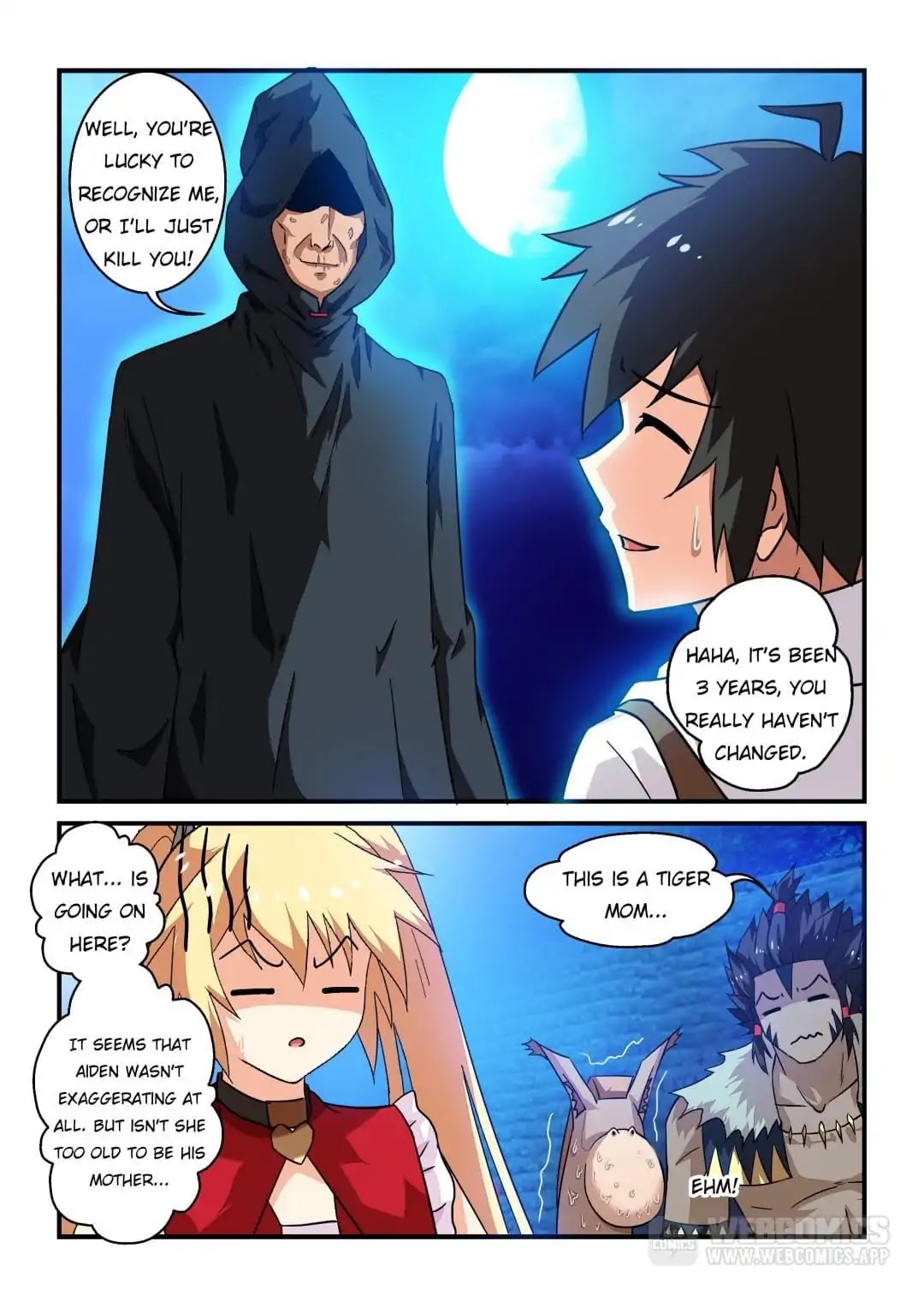 Mowang Yu Yongzhe Yu Sheng Jian Shendian Chapter 12 page 1 - Chapter 12