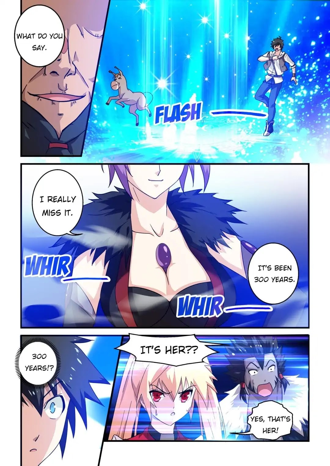 Mowang Yu Yongzhe Yu Sheng Jian Shendian Chapter 12 page 10 - Chapter 12