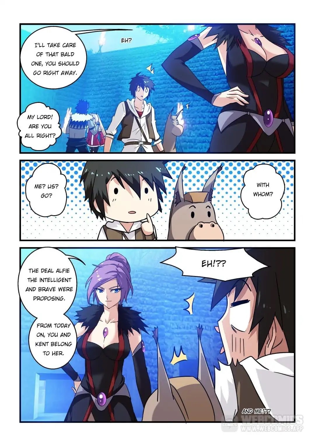 Mowang Yu Yongzhe Yu Sheng Jian Shendian Chapter 13 page 11 - Chapter 13