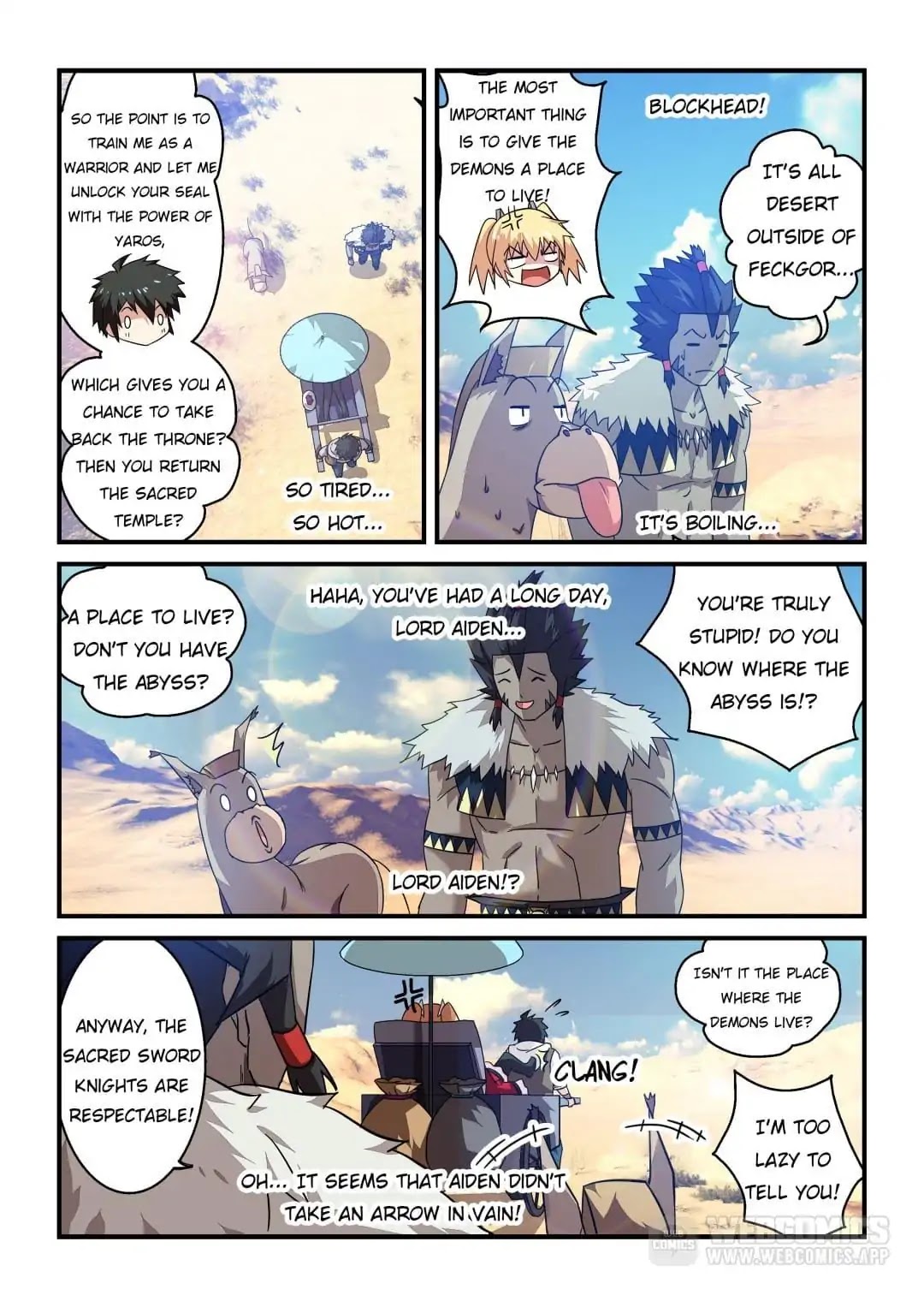 Mowang Yu Yongzhe Yu Sheng Jian Shendian Chapter 14 page 7 - Chapter 14