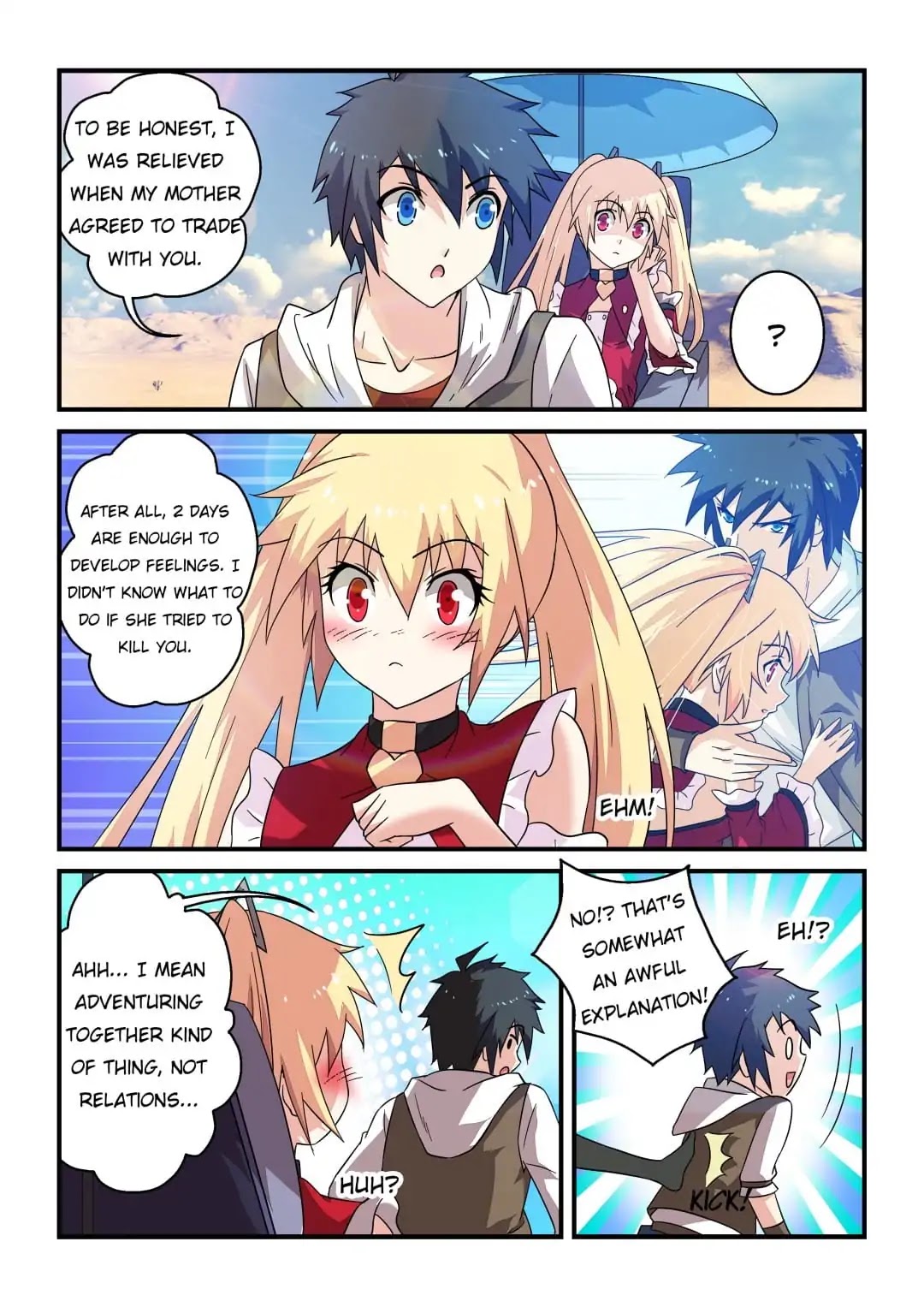 Mowang Yu Yongzhe Yu Sheng Jian Shendian Chapter 14 page 8 - Chapter 14