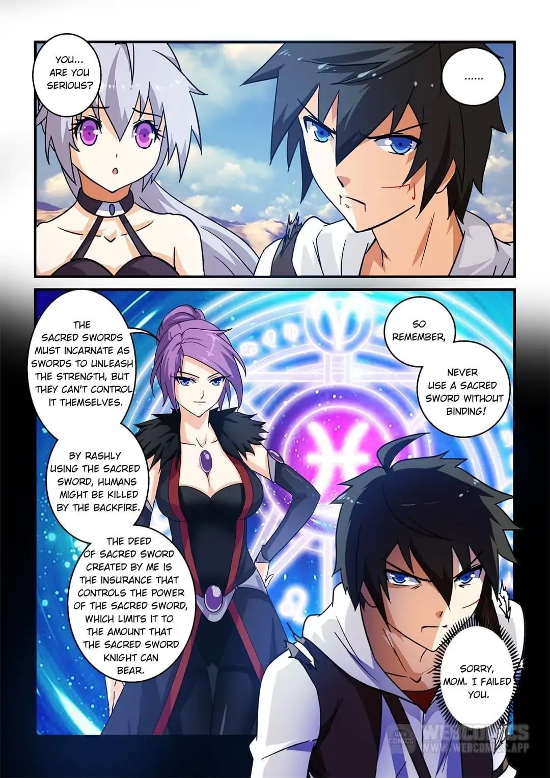 Mowang Yu Yongzhe Yu Sheng Jian Shendian Chapter 16 page 1 - Chapter 16
