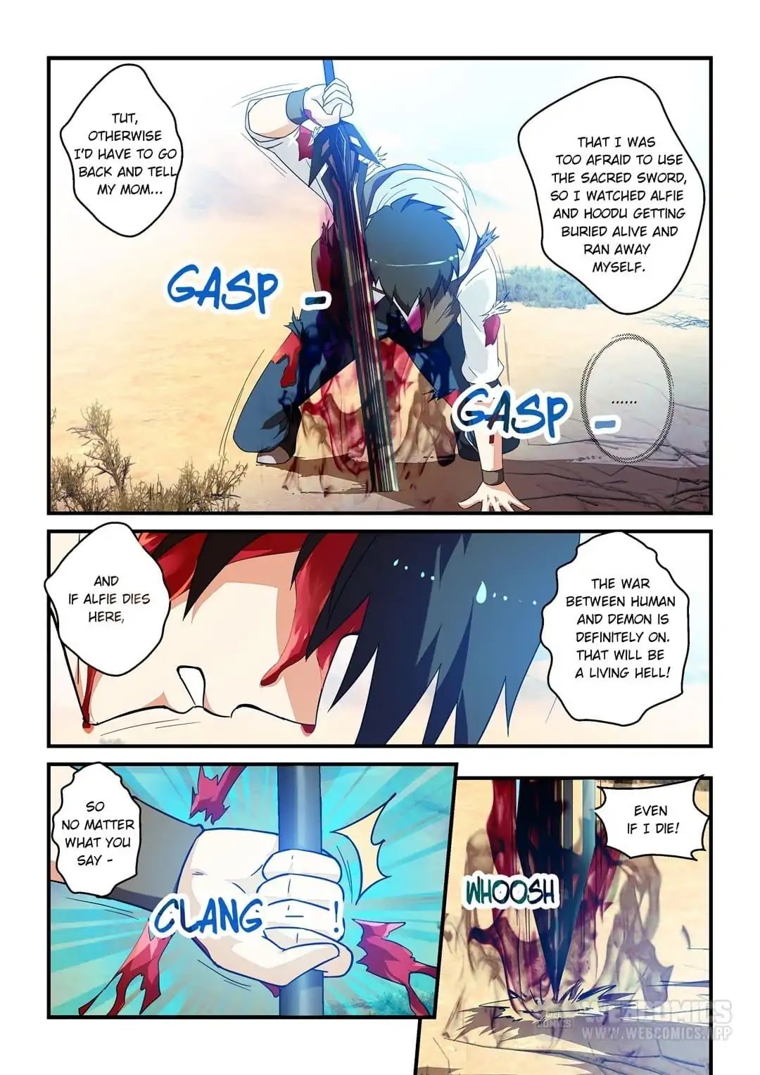 Mowang Yu Yongzhe Yu Sheng Jian Shendian Chapter 16 page 11 - Chapter 16