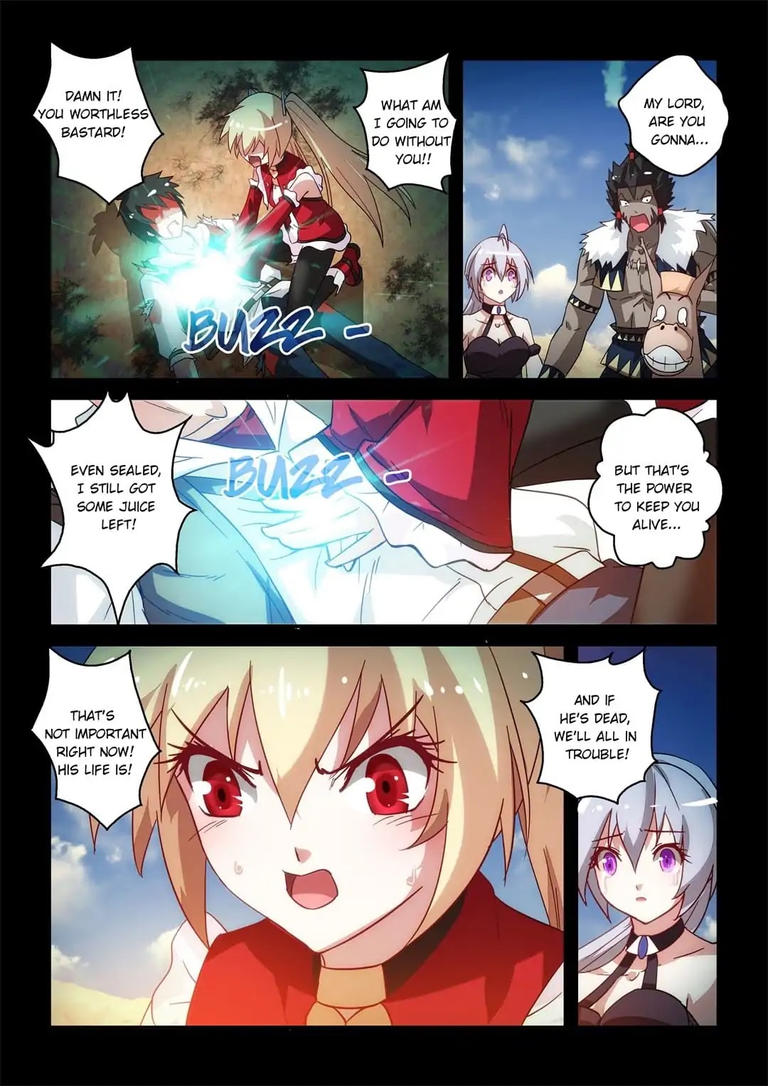Mowang Yu Yongzhe Yu Sheng Jian Shendian Chapter 19 page 8 - Chapter 19