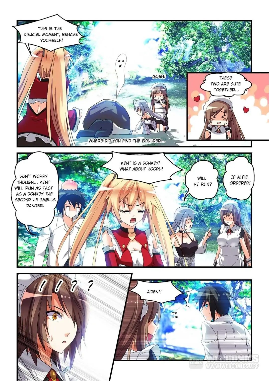 Mowang Yu Yongzhe Yu Sheng Jian Shendian Chapter 27 page 11 - Chapter 27